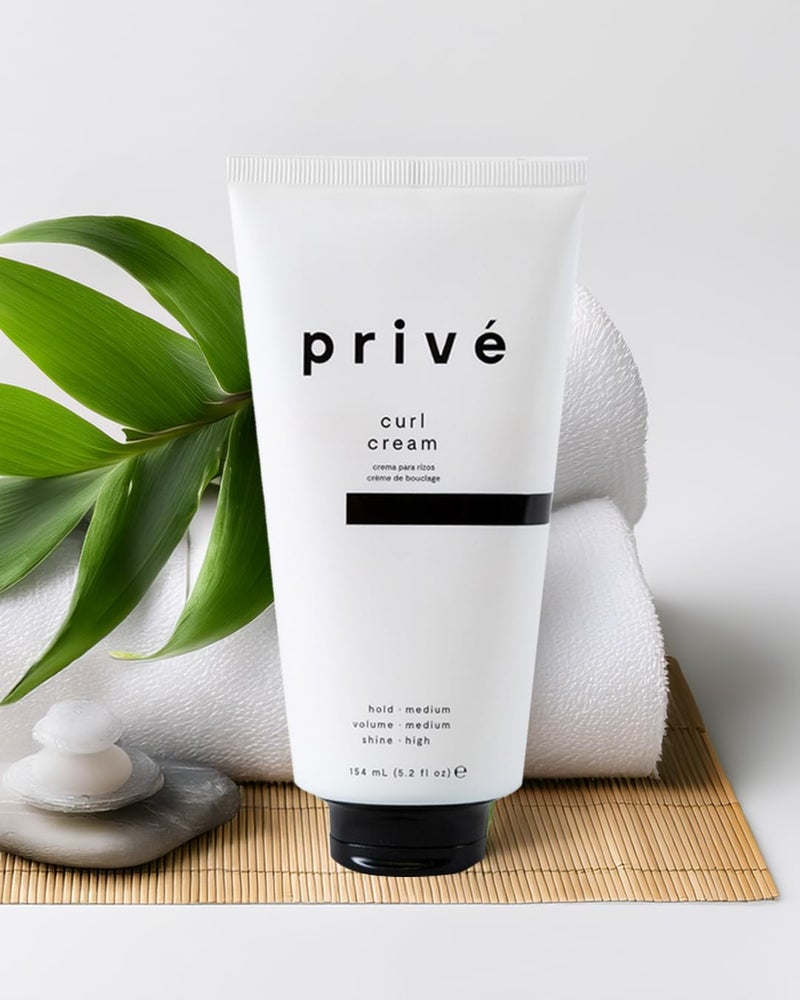 PRIVE privÃ© curl cream activates and defines lifeless curl/silicone free 175ml / 5.9oz - Image 5